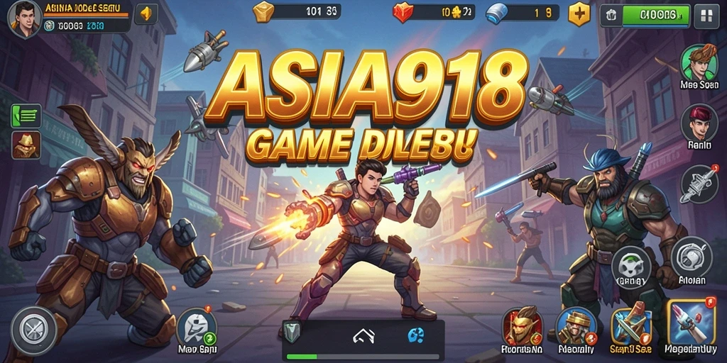 Tampilan agresif dan gameplay menakjubkan dari ASIA918.