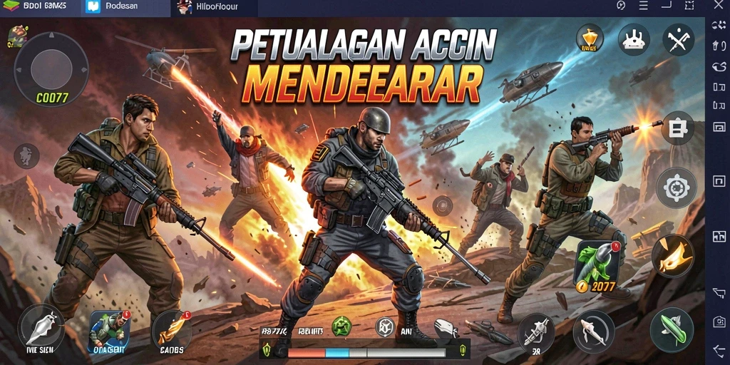 Gameplay seru COO77 dengan pertarungan intens dan grafis menakjubkan.