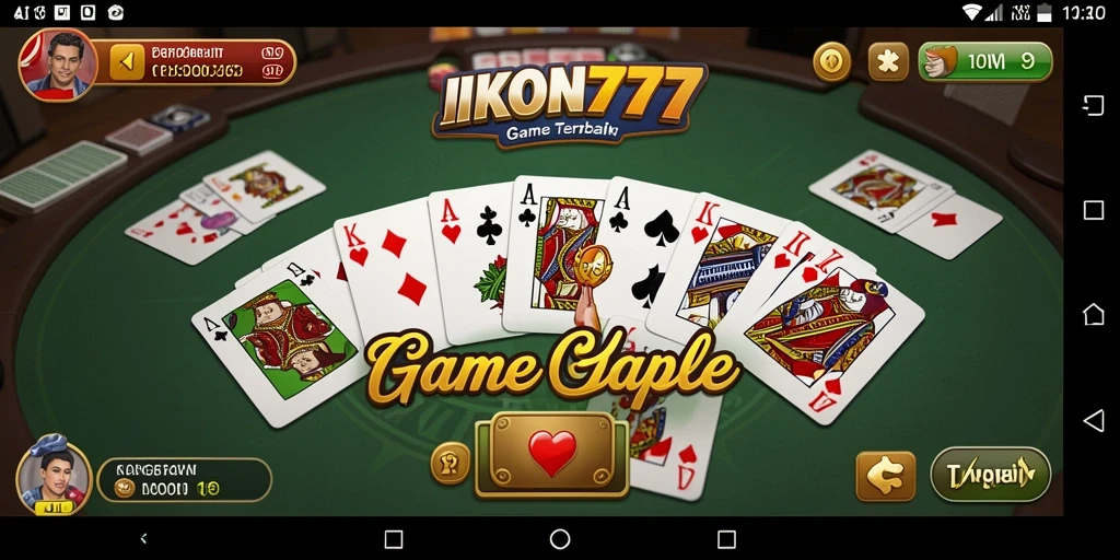 Tampilan gameplay seru dari IKON777 yang memukau.