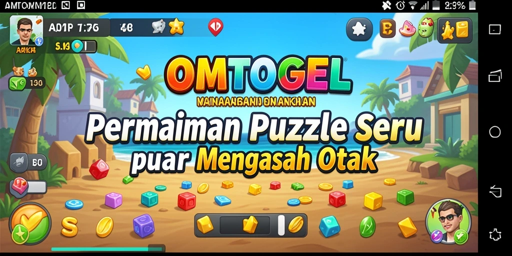 Screenshot gameplay OMTOGEL yang seru dan menantang.