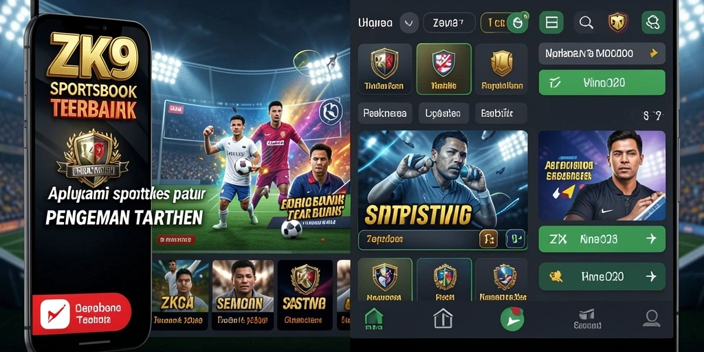 Tampilan menarik dari gameplay ZK9 dengan berbagai pilihan taruhan.