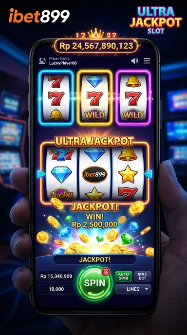 Tampilan utama aplikasi ibet899 yang menawan dan mudah digunakan.